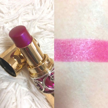 ルージュ ヴォリュプテ シャイン/YVES SAINT LAURENT BEAUTE/口紅を使ったクチコミ(3枚目)