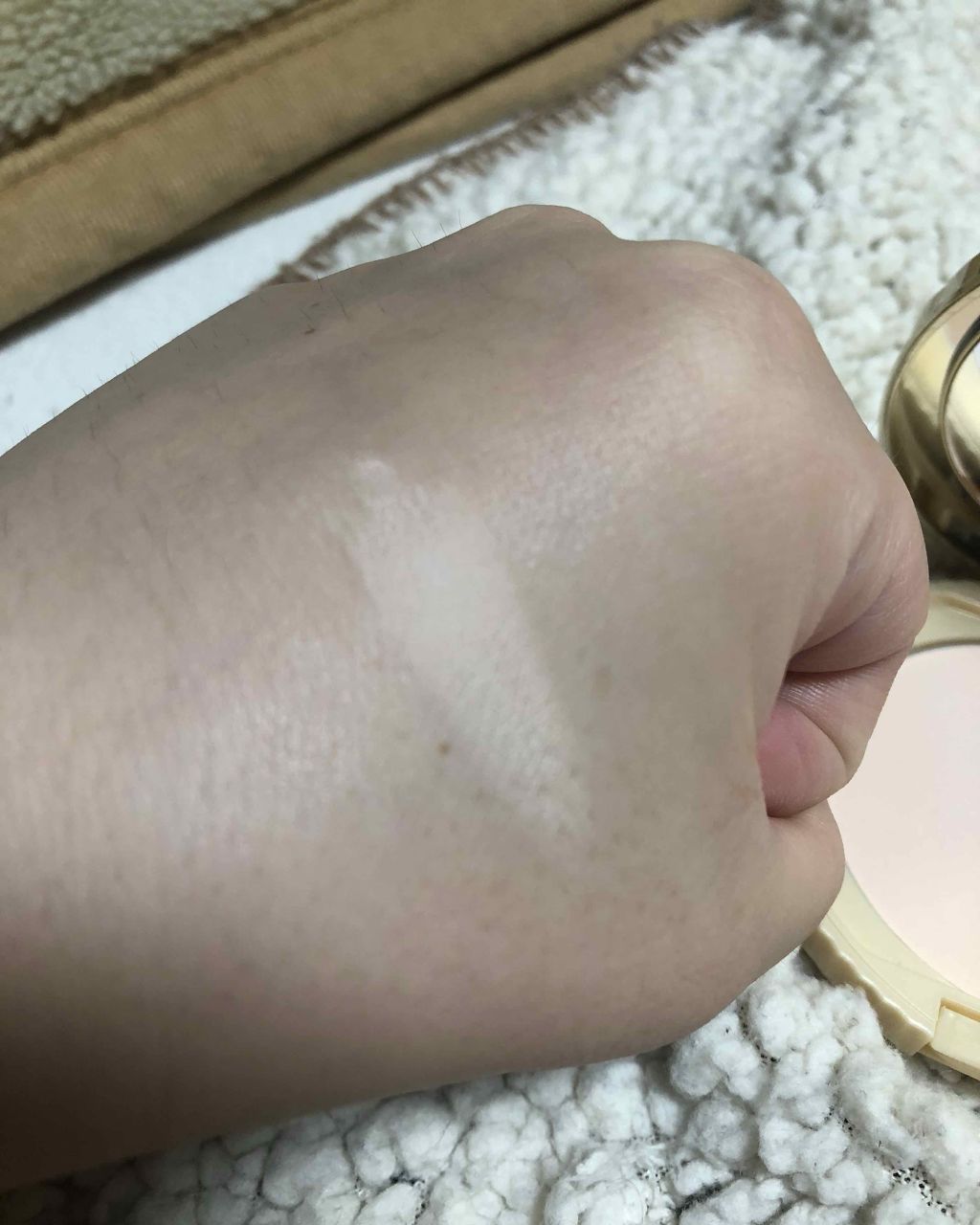 【旧品】マシュマロフィニッシュパウダー/キャンメイク/プレストパウダーを使ったクチコミ(3枚目)