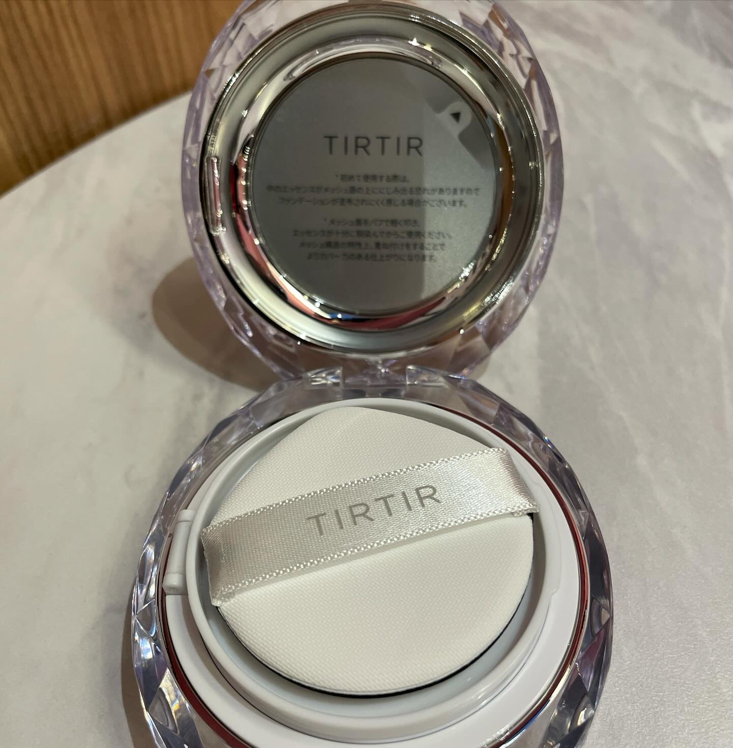 マスクフィット クリスタルメッシュクッション/TIRTIR(ティルティル)/クッションファンデーションを使ったクチコミ（2枚目）