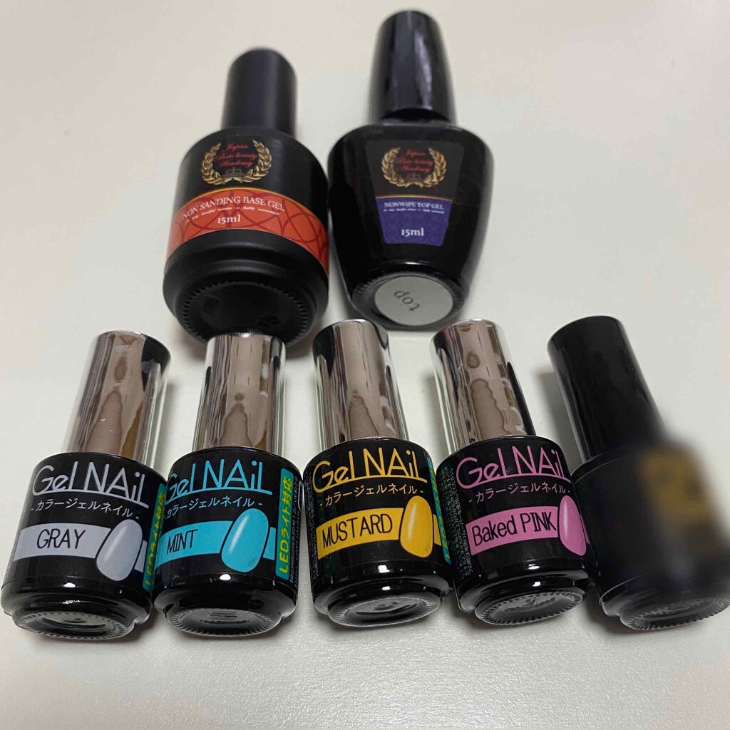 ジェルネイル(ライト対応)/セリア/ジェルネイルを使ったクチコミ(2枚目)