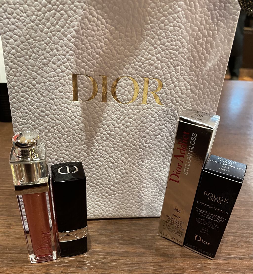 ルージュ ディオール＜ゴールデン ナイツ＞ 999 999 マット/Dior/口紅を使ったクチコミ（1枚目）
