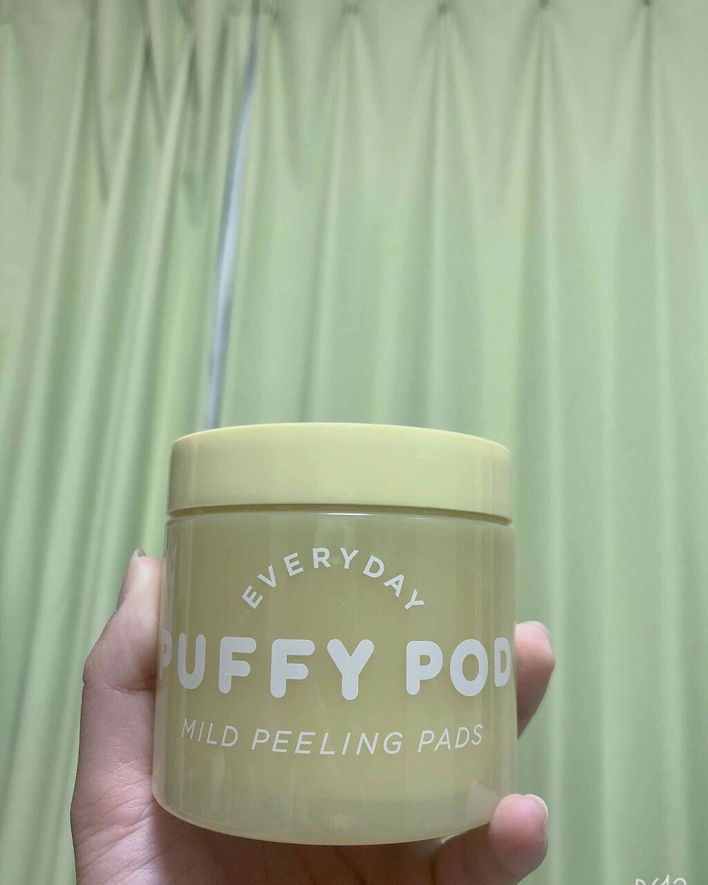 マイルドピーリングパッド L/PUFFY POD/トナーパッドを使ったクチコミ（2枚目）