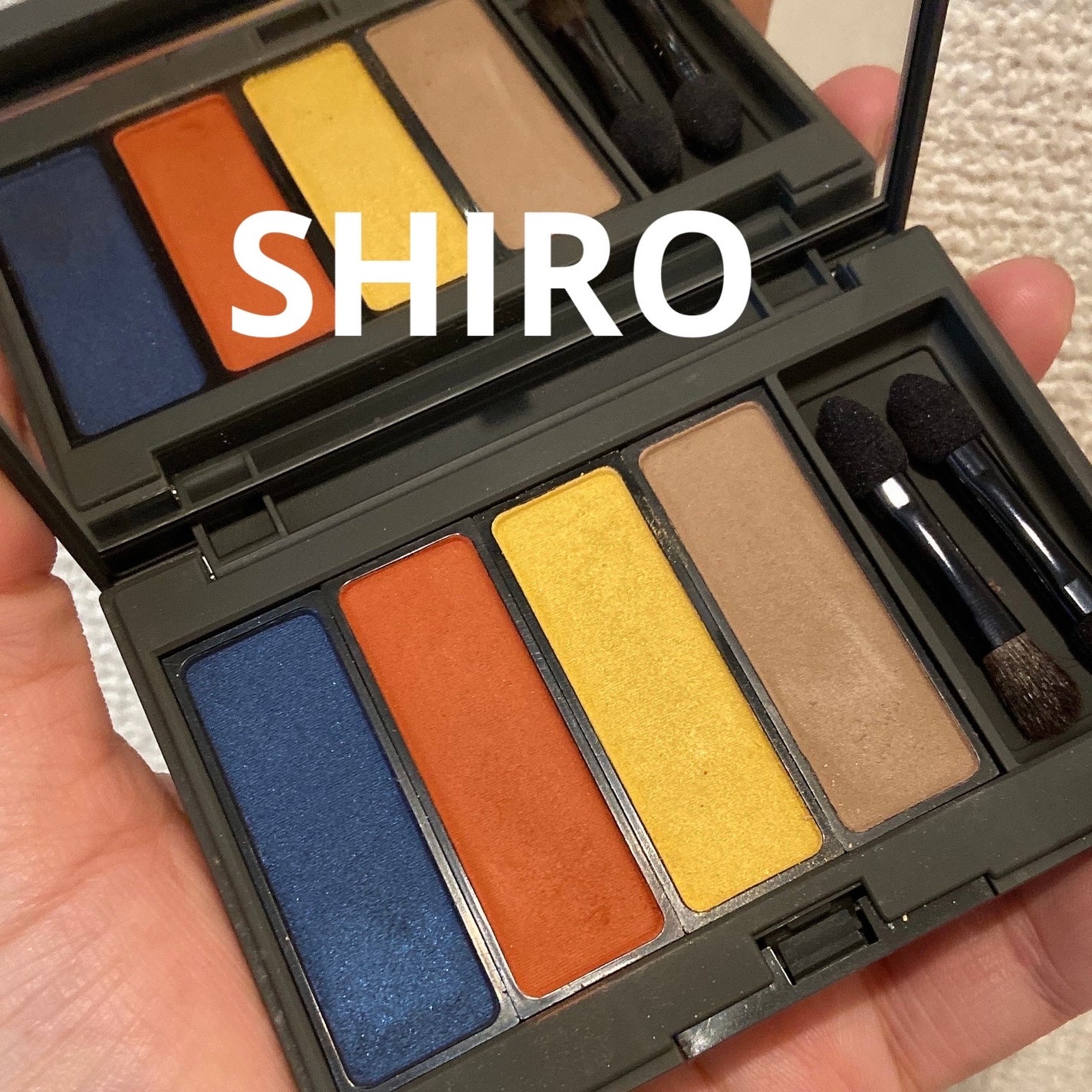ジンジャーアイシャドウパレット/SHIRO/アイシャドウパレットを使ったクチコミ(1枚目)