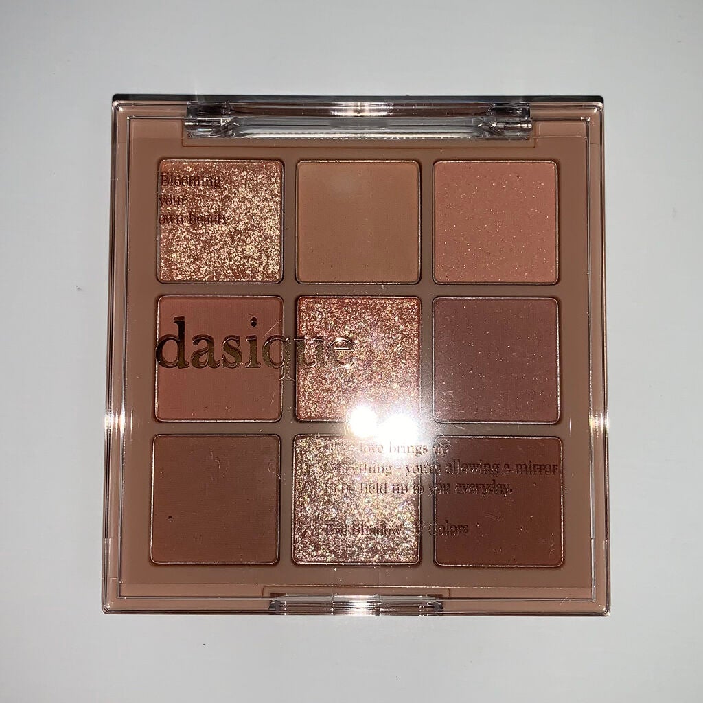 シャドウパレット/dasique/アイシャドウパレットを使ったクチコミ(2枚目)