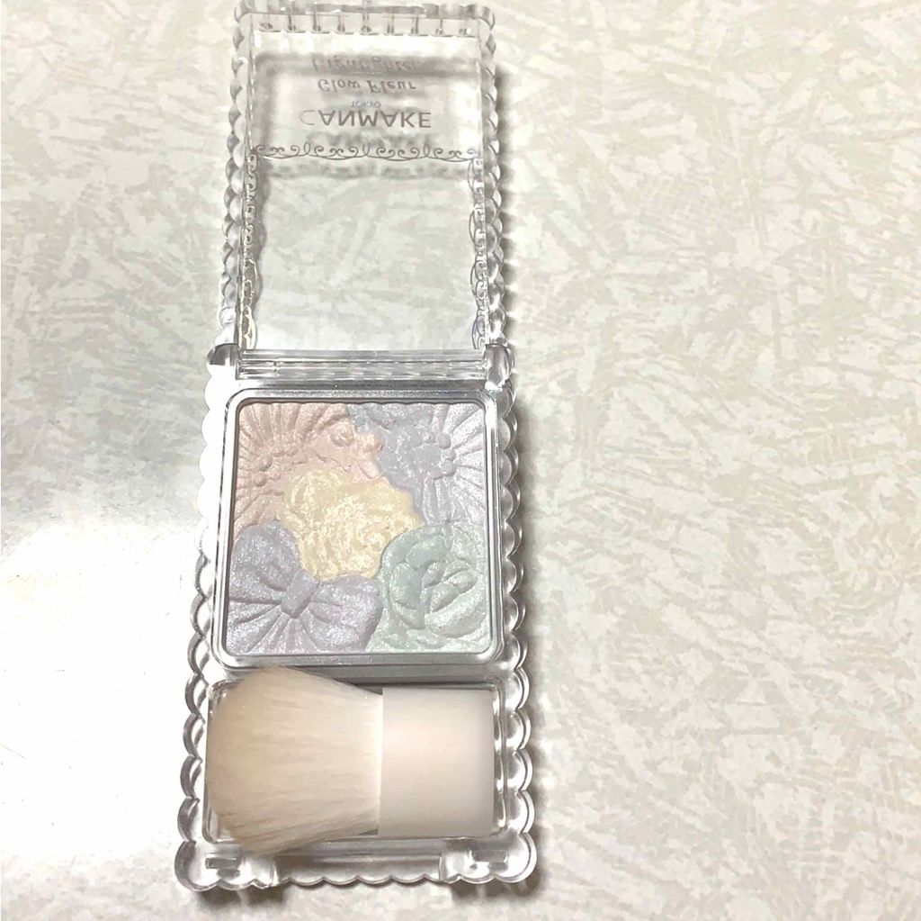 グロウフルールハイライター/キャンメイク/パウダーハイライトを使ったクチコミ（2枚目）