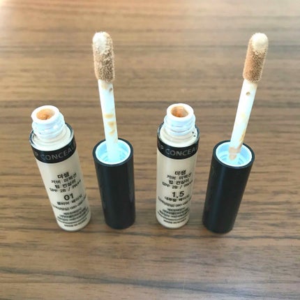 カバーパーフェクション チップコンシーラー/the SAEM/リキッドコンシーラーを使ったクチコミ(3枚目)