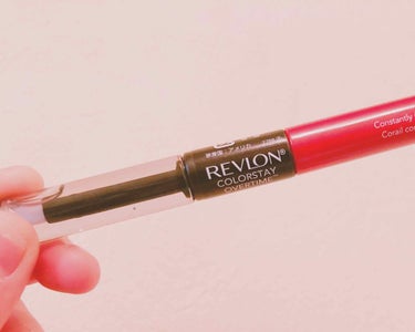 カラーステイ オーバータイム リップカラー/REVLON/リップグロスを使ったクチコミ（1枚目）