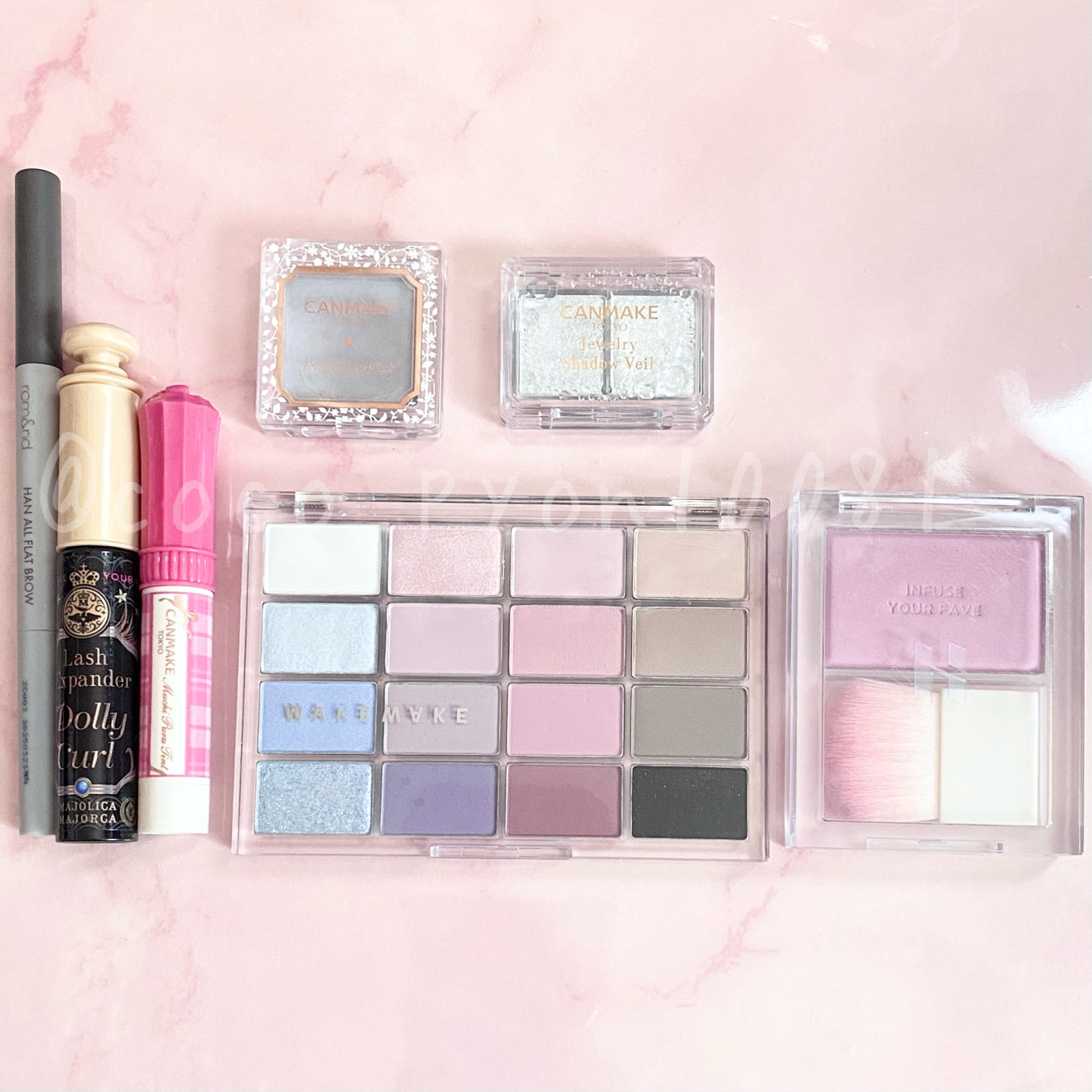 ソフトブラーリングアイパレット/wakemake/アイシャドウパレットを使ったクチコミ（3枚目）