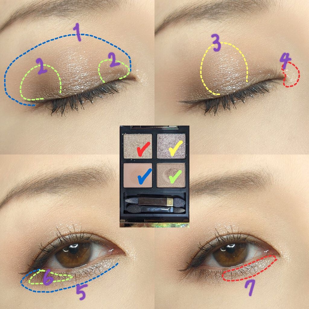 のぶみ on LIPS 「【使うたびに、好きだな、と思えるパレット】今日のメイクは、To..」(3枚目)