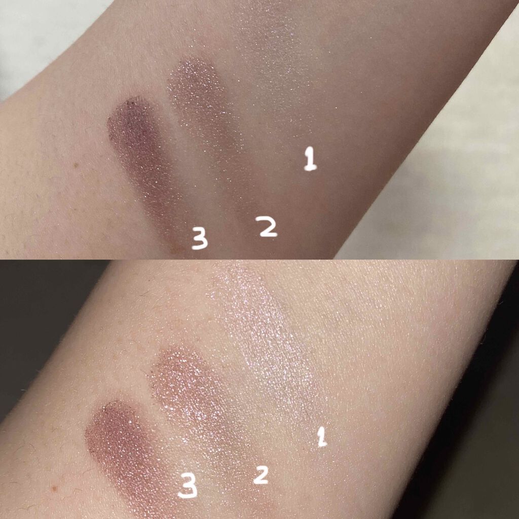 ジューシーピュアアイズ/キャンメイク/アイシャドウパレットを使ったクチコミ(3枚目)