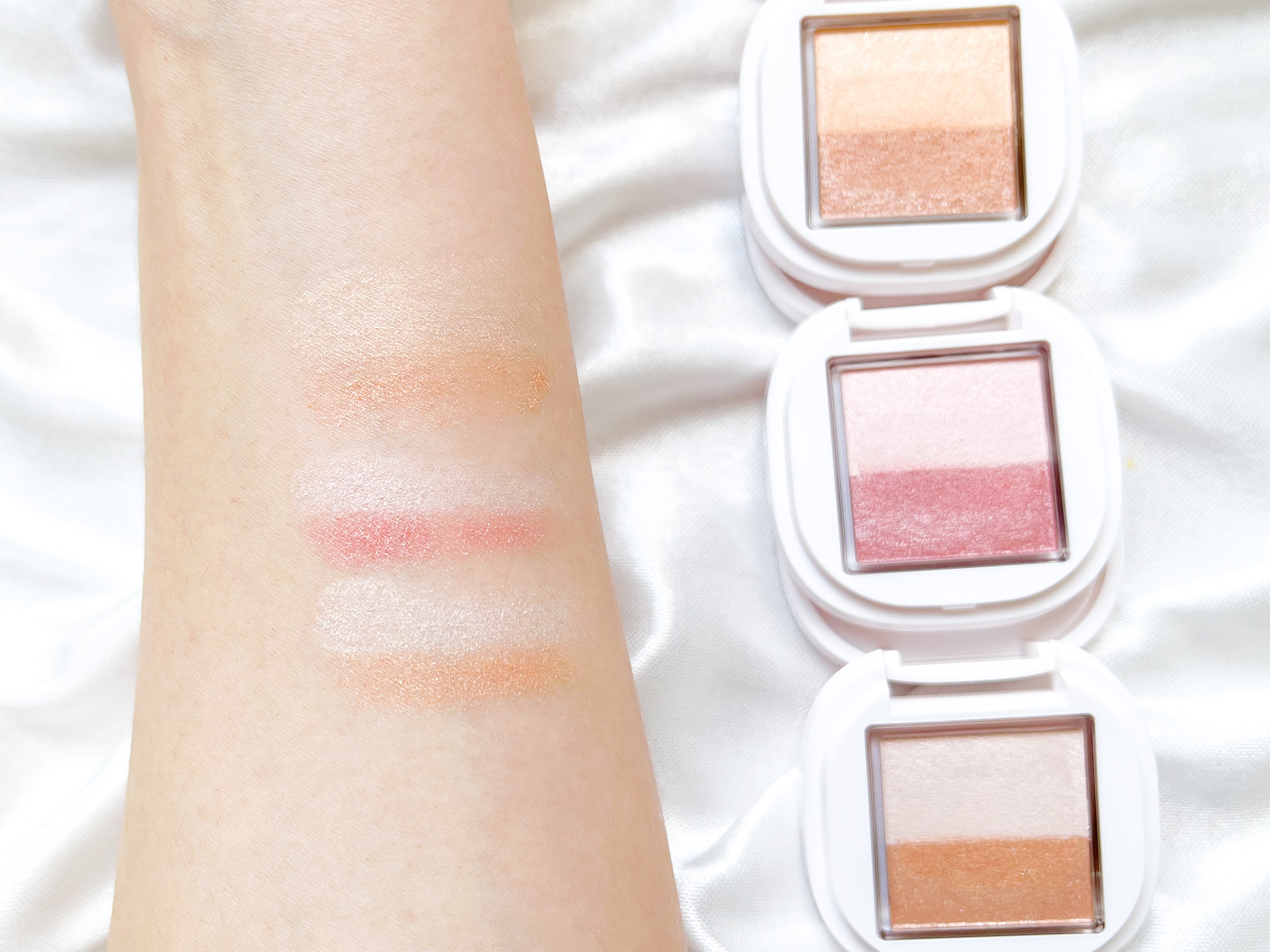 アイカラー/media luxe/アイシャドウパレットを使ったクチコミ（2枚目）