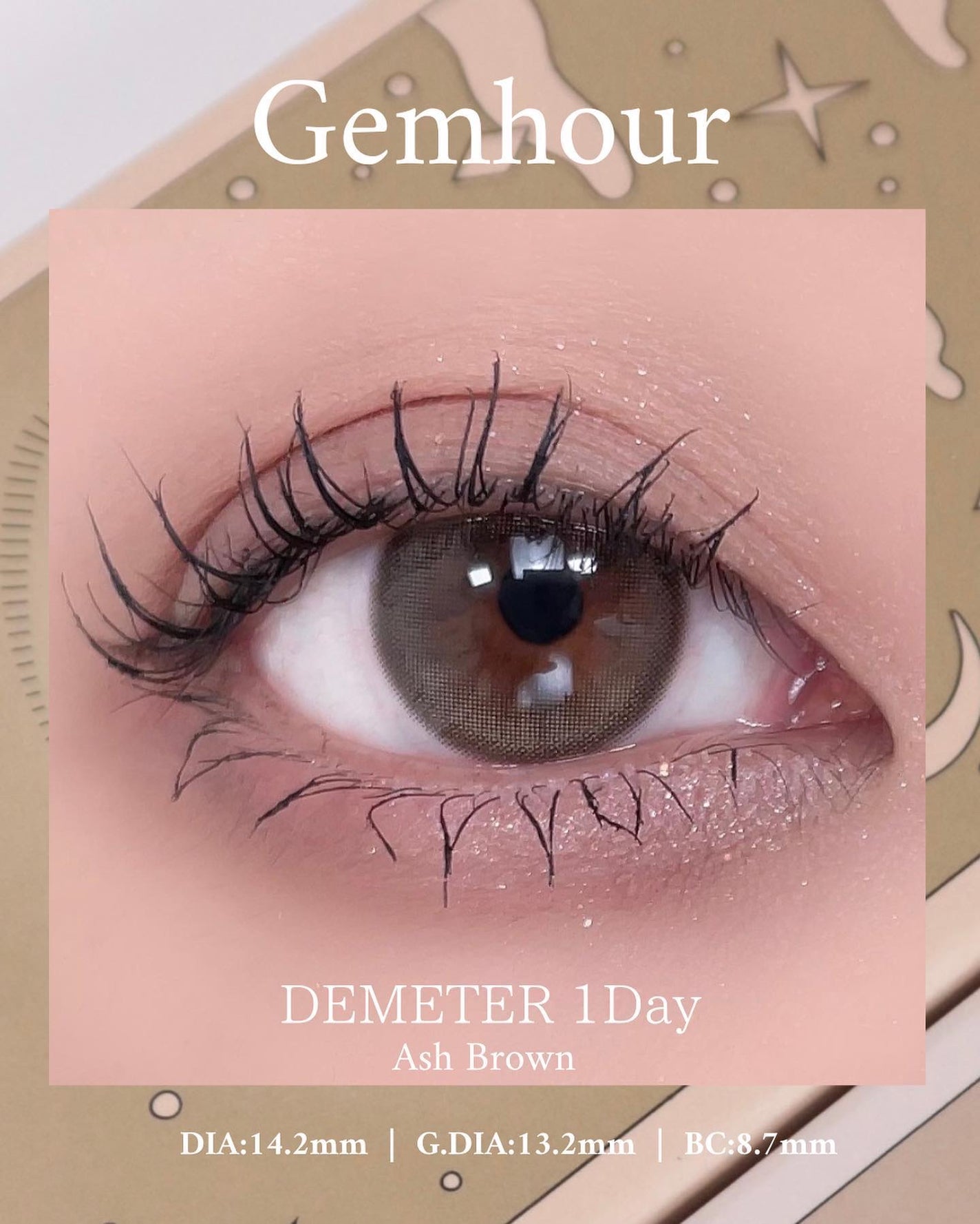 DEMETER 1day/Gemhour lens/カラーコンタクトレンズを使ったクチコミ(3枚目)