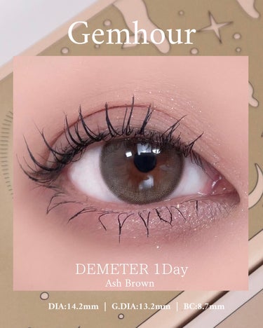 DEMETER 1day/Gemhour lens/カラーコンタクトレンズを使ったクチコミ（3枚目）