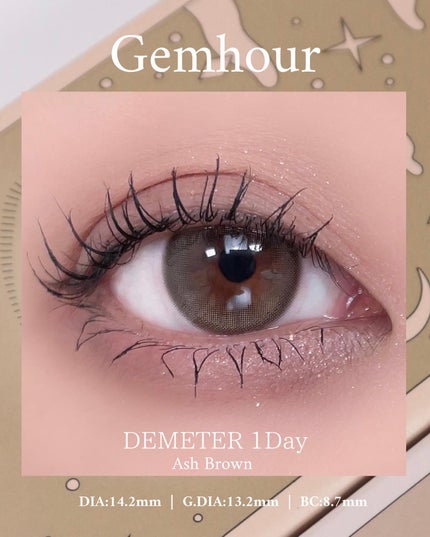 DEMETER 1day/Gemhour lens/カラーコンタクトレンズを使ったクチコミ(3枚目)