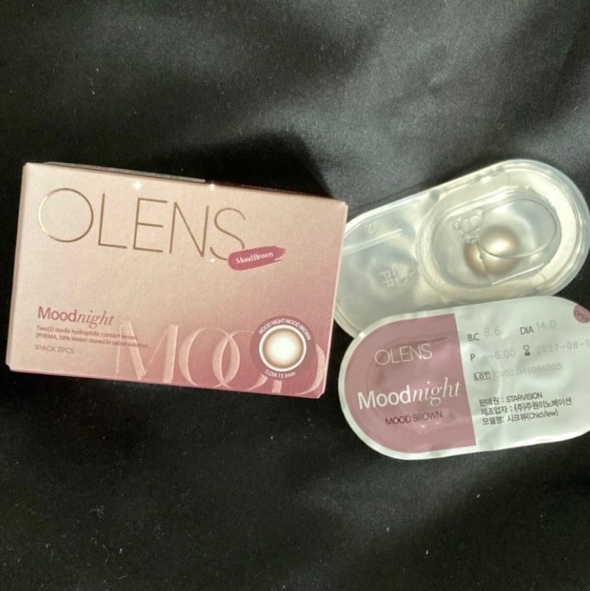 Moodnight 1Month ブラウン