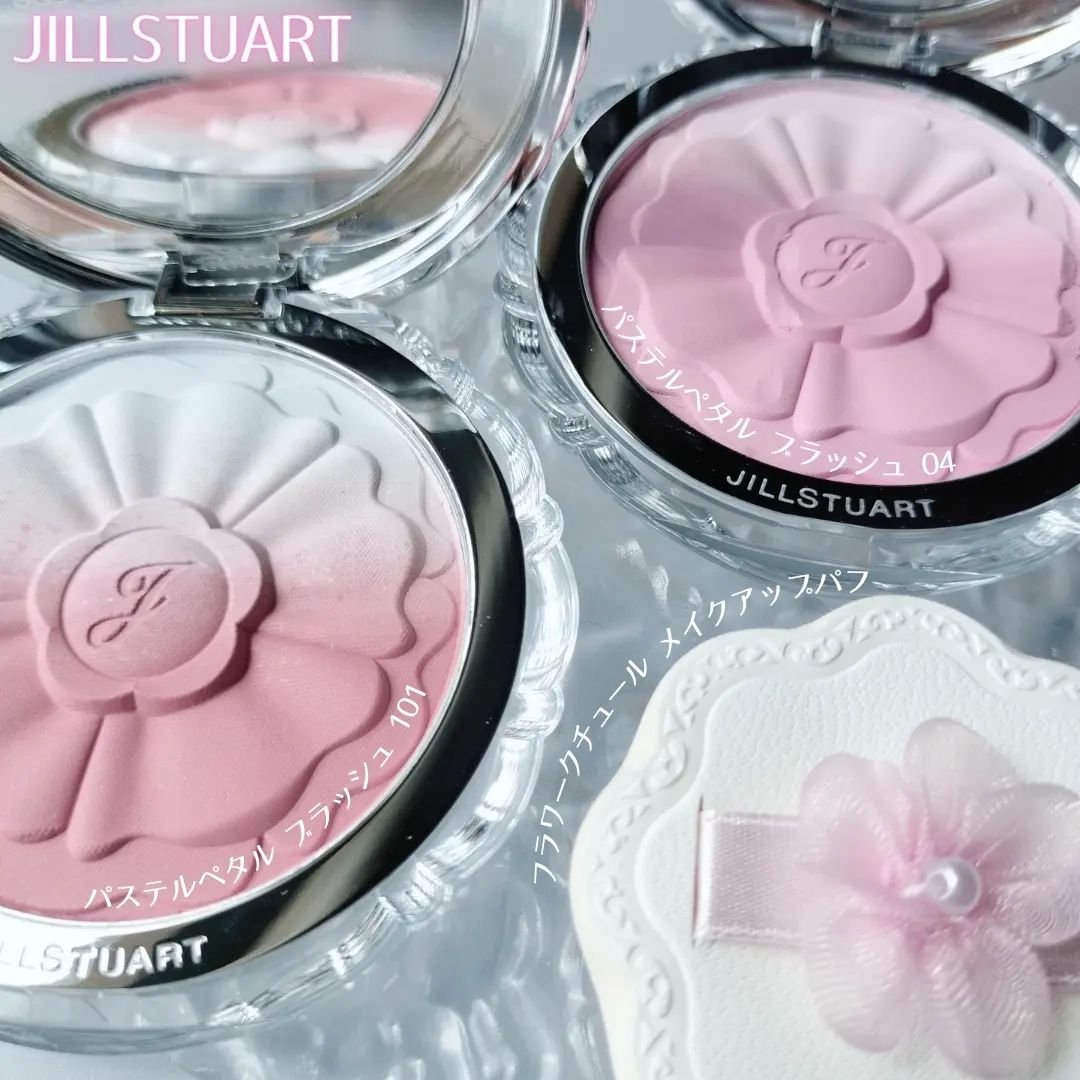ジルスチュアート　パステルペタル ブラッシュ/JILL STUART/パウダーチークを使ったクチコミ（1枚目）