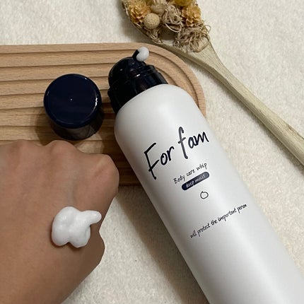 フォーファム 全身保湿ケアホイップ ディープモイスト/For fam/ボディクリームを使ったクチコミ(2枚目)