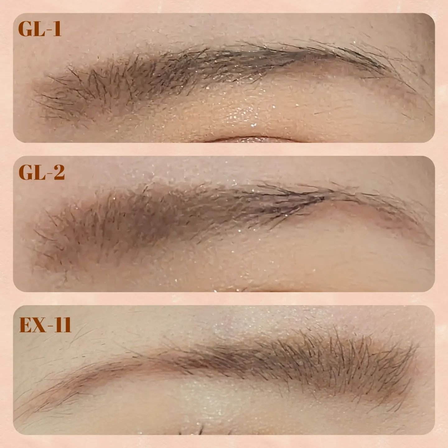 ケイト デザイニングアイブロウ3D EX-11 ピンクアプリコット(レフィル)/KATE/パウダーアイブロウを使ったクチコミ（3枚目）