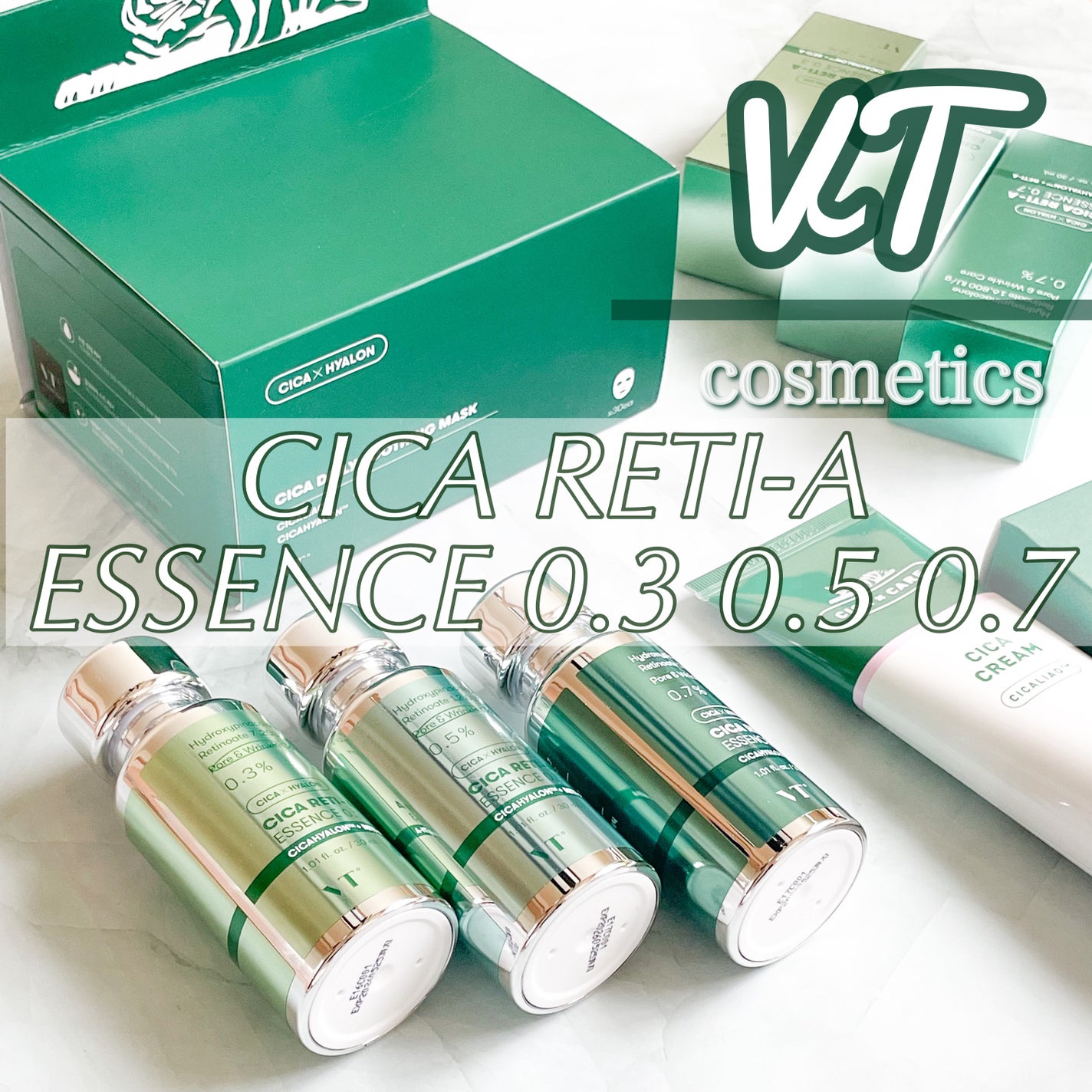 neco. on LIPS 「VTの新作レチノールCICARETI-AESSENCE0.30..」(1枚目)