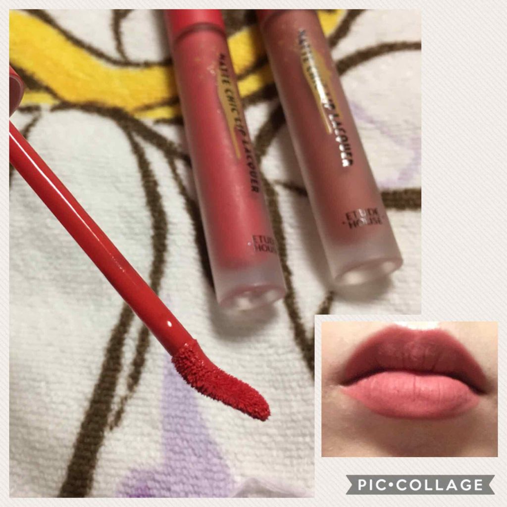 マットシックリップラッカー/ETUDE/口紅を使ったクチコミ(4枚目)