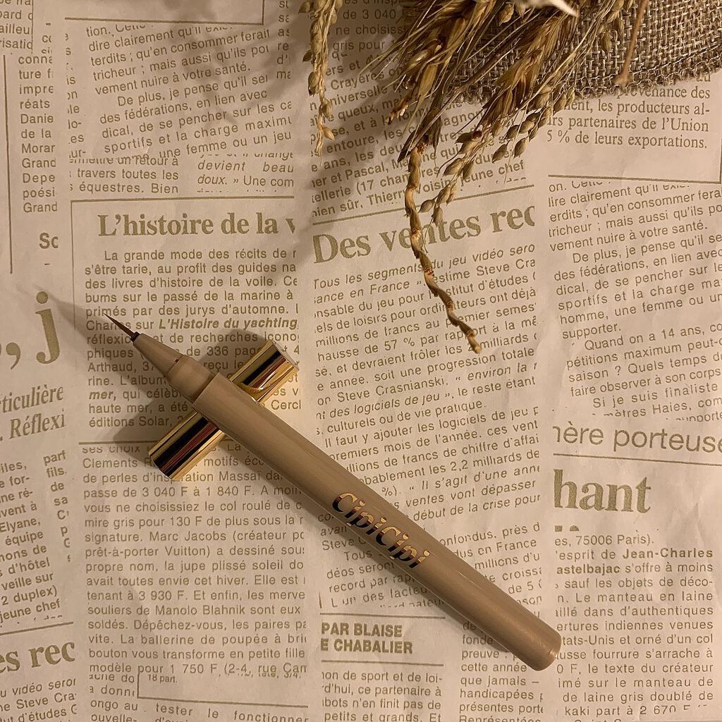 シークレットキワミライナー R/CipiCipi/リキッドアイライナーを使ったクチコミ（2枚目）