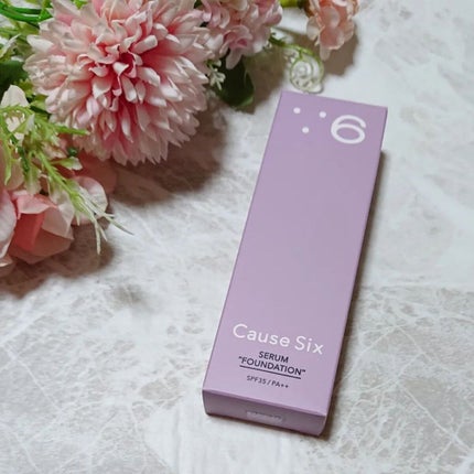 コーズシックス ファンデーションセラム/NR SHOP/その他ファンデーションを使ったクチコミ(2枚目)