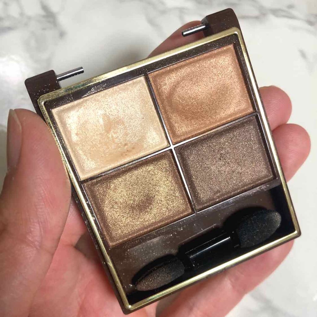 スキニーリッチシャドウ/excel/アイシャドウパレットを使ったクチコミ(3枚目)