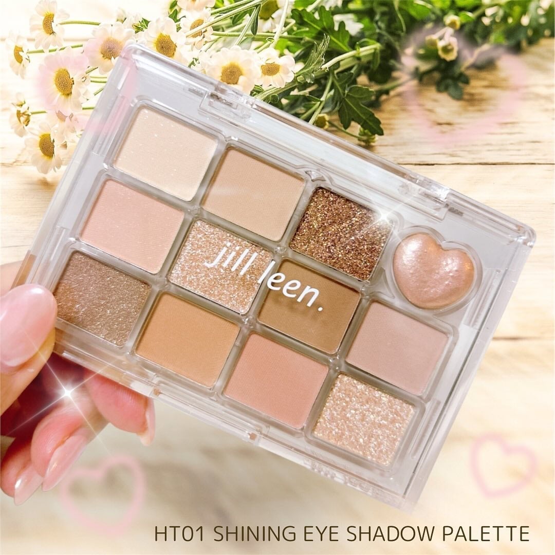 シャイニング12色ミニアイシャドウパレット/jill leen./アイシャドウパレットを使ったクチコミ(1枚目)