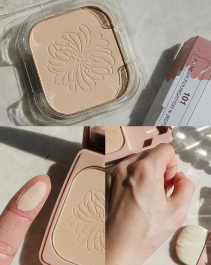 ヴェール ファンデーション N/PAUL & JOE BEAUTE/パウダーファンデーションを使ったクチコミ(2枚目)