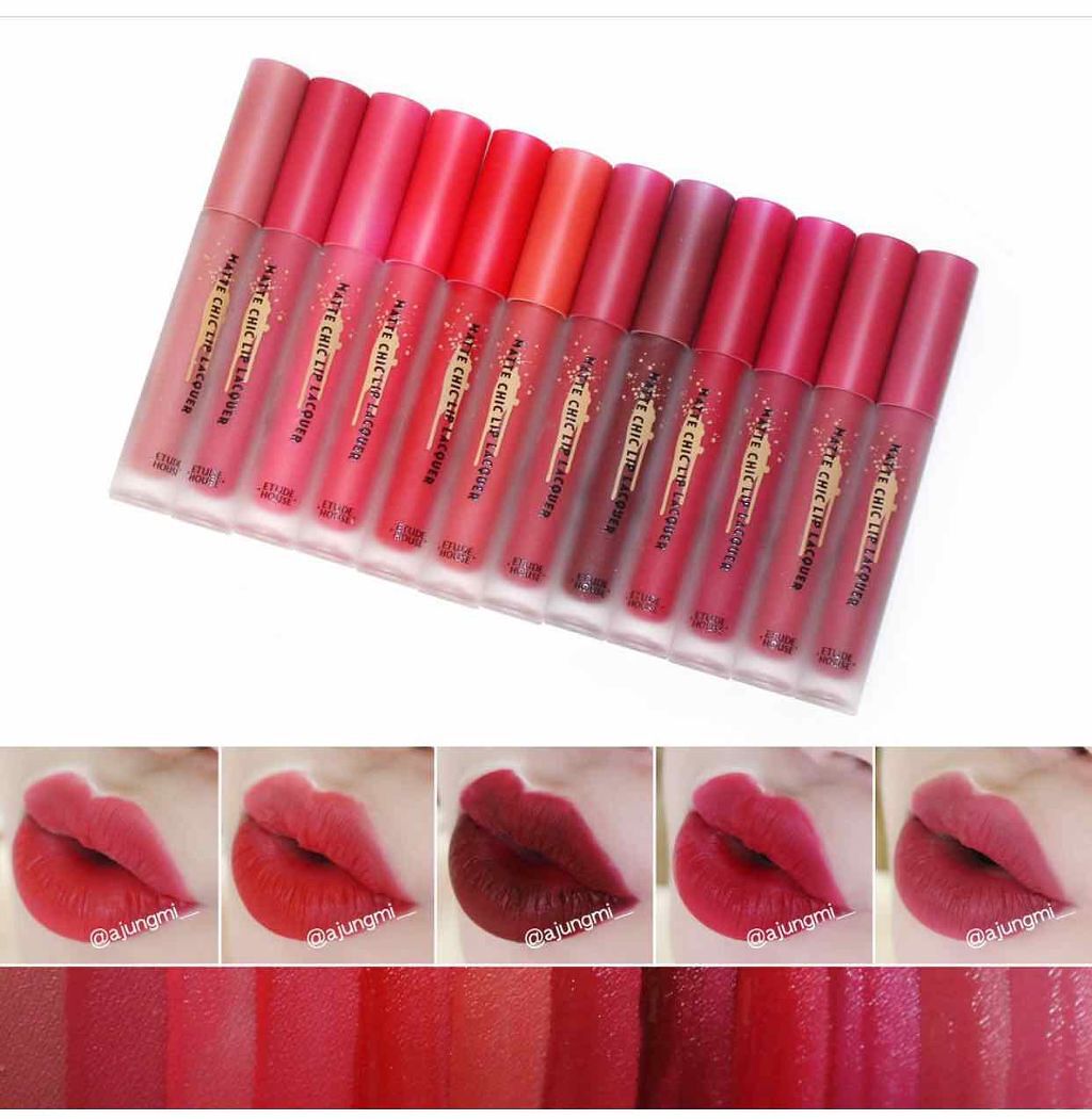 マットシックリップラッカー/ETUDE/口紅を使ったクチコミ(3枚目)