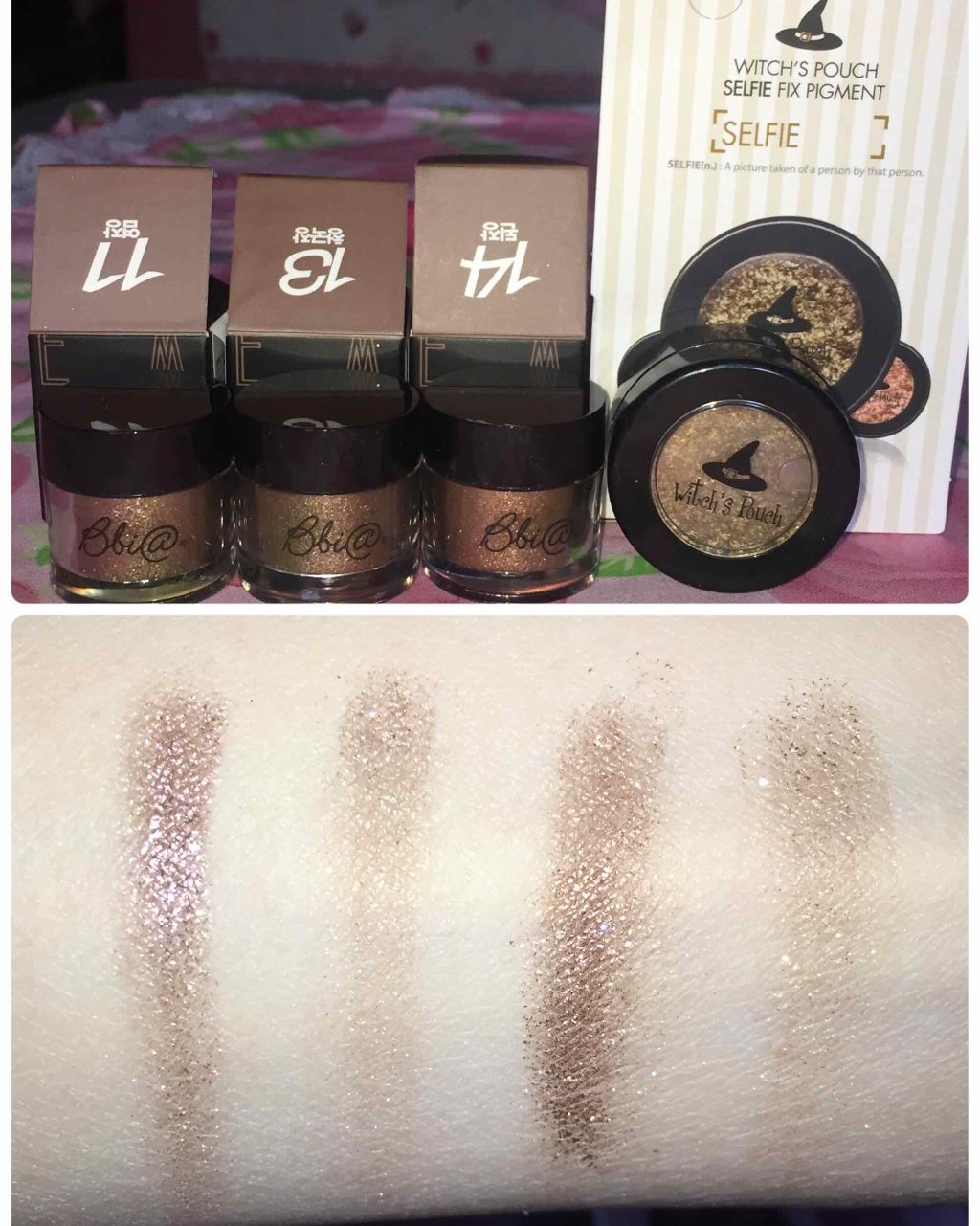 ピグメント/BBIA/アイシャドウパレットを使ったクチコミ(2枚目)