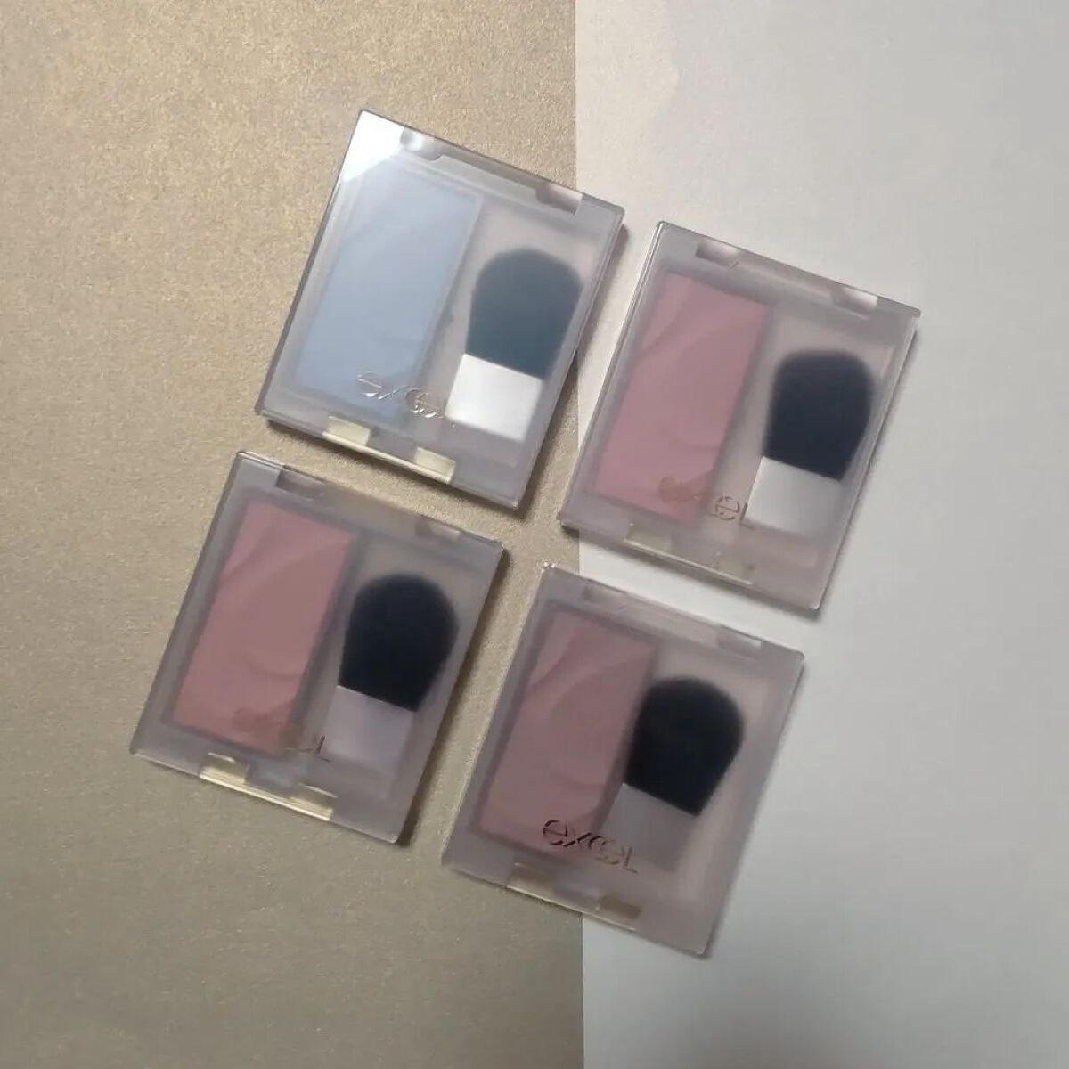 シームレストーン ブラッシュ/excel/パウダーチークを使ったクチコミ（1枚目）