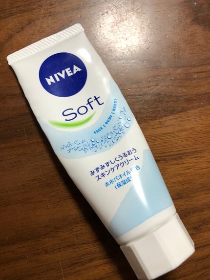 ニベアソフト スキンケアクリーム/ニベア/ボディクリームを使ったクチコミ(1枚目)