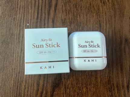 エアリーフィットサンスティック/KAHI/日焼け止めスティックを使ったクチコミ(1枚目)