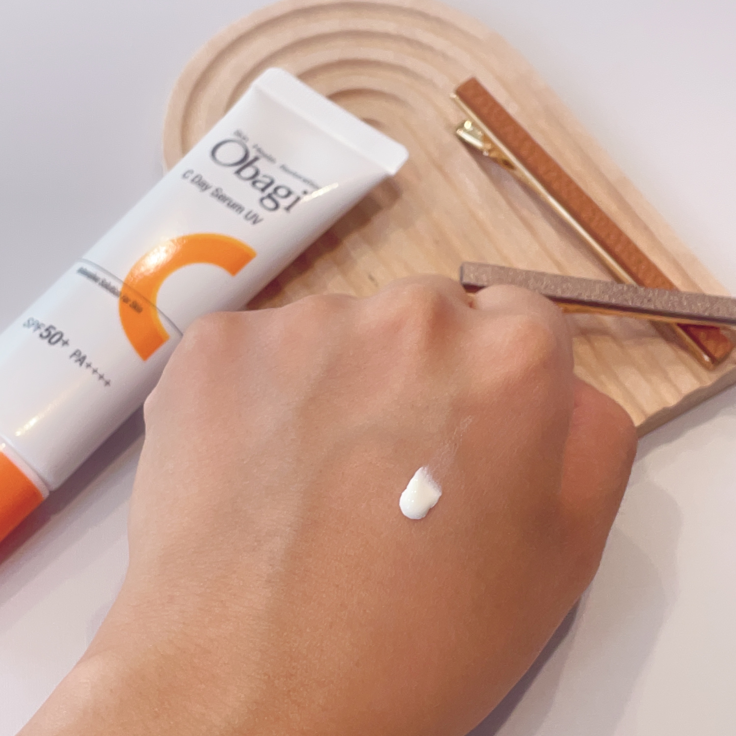 オバジC デイセラムUV/オバジ/日焼け止めクリームを使ったクチコミ（2枚目）