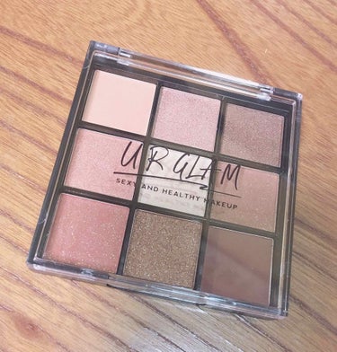 UR GLAM　BLOOMING EYE COLOR PALETTE/U R GLAM/パウダーアイシャドウを使ったクチコミ（2枚目）