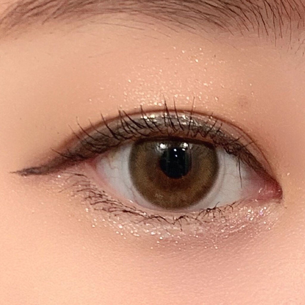 メイクルック・プリニブラウン/トリカ/カラーコンタクトレンズを使ったクチコミ(4枚目)