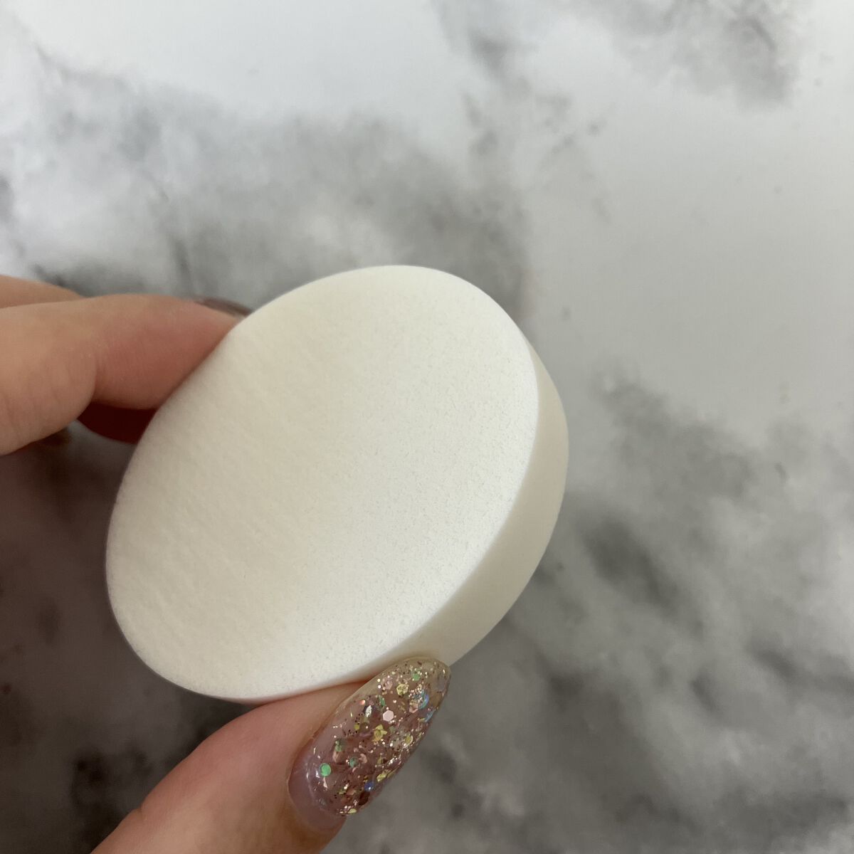 カッティングスポンジ 10ヶ入り/チャコット・コスメティクス/パフ・スポンジを使ったクチコミ（2枚目）