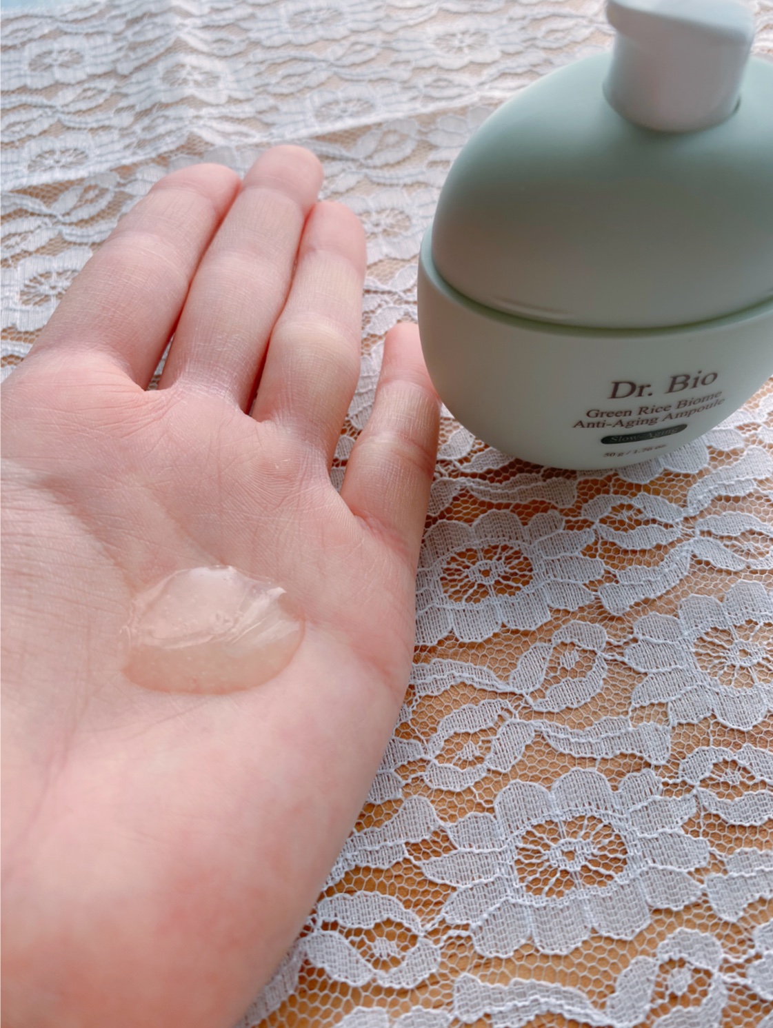 緑米バイオーム™トーンアップツヤアンプル/Dr.Bio/美容液を使ったクチコミ（3枚目）