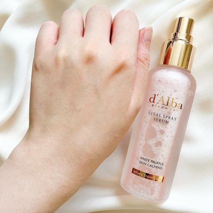 ダルバ ホワイトトリュフバイタルスプレーセラム/ダルバ/ミスト状化粧水を使ったクチコミ(5枚目)