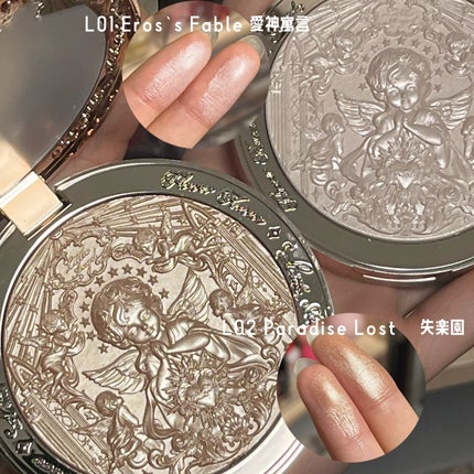 フラワーノーズ リトルエンジェルコレクション ハイライター/FlowerKnows/パウダーハイライトを使ったクチコミ(2枚目)