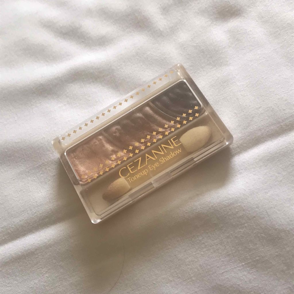 トーンアップアイシャドウ/CEZANNE/アイシャドウパレットを使ったクチコミ(1枚目)