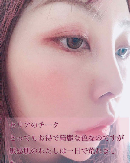 AC ミックス チーク カラー/AC MAKEUP/パウダーチークを使ったクチコミ(3枚目)