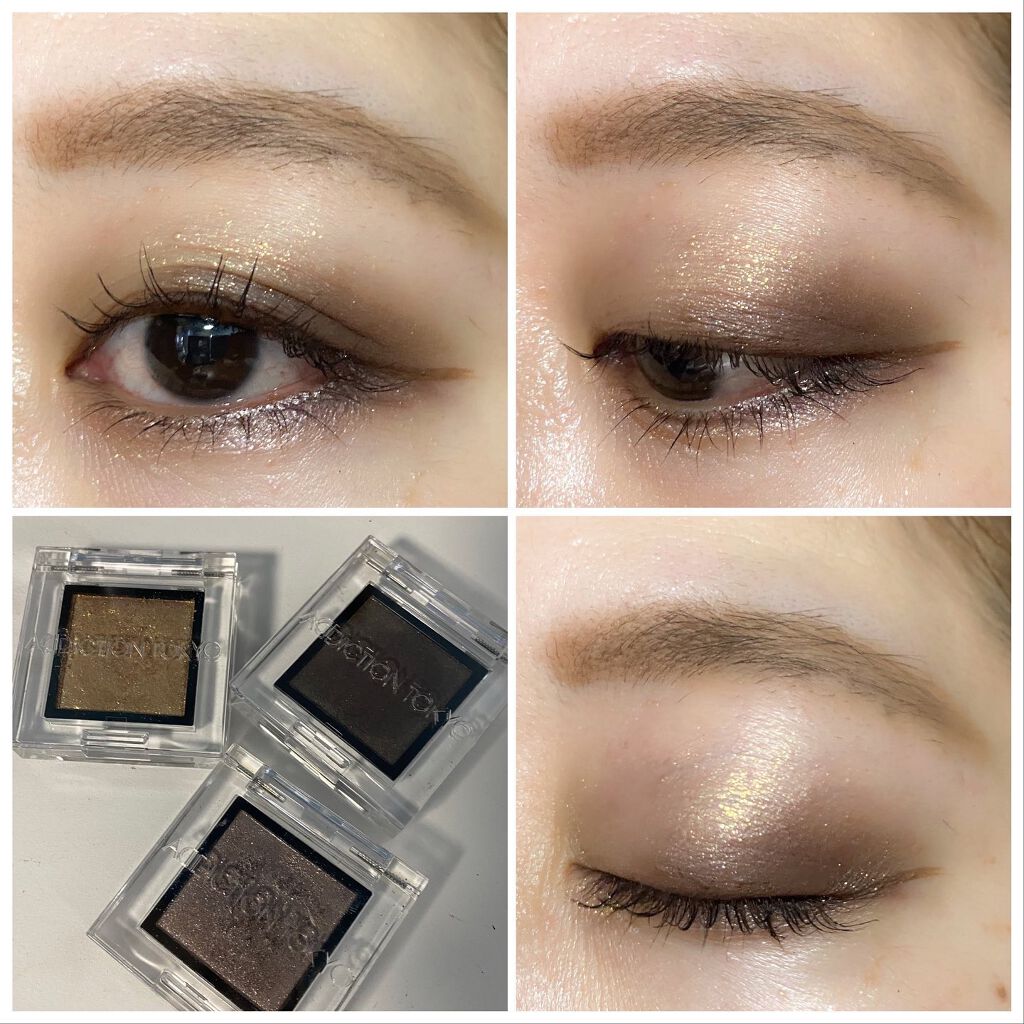 アディクション ザ アイシャドウ スパークル/ADDICTION/単色アイシャドウを使ったクチコミ(2枚目)