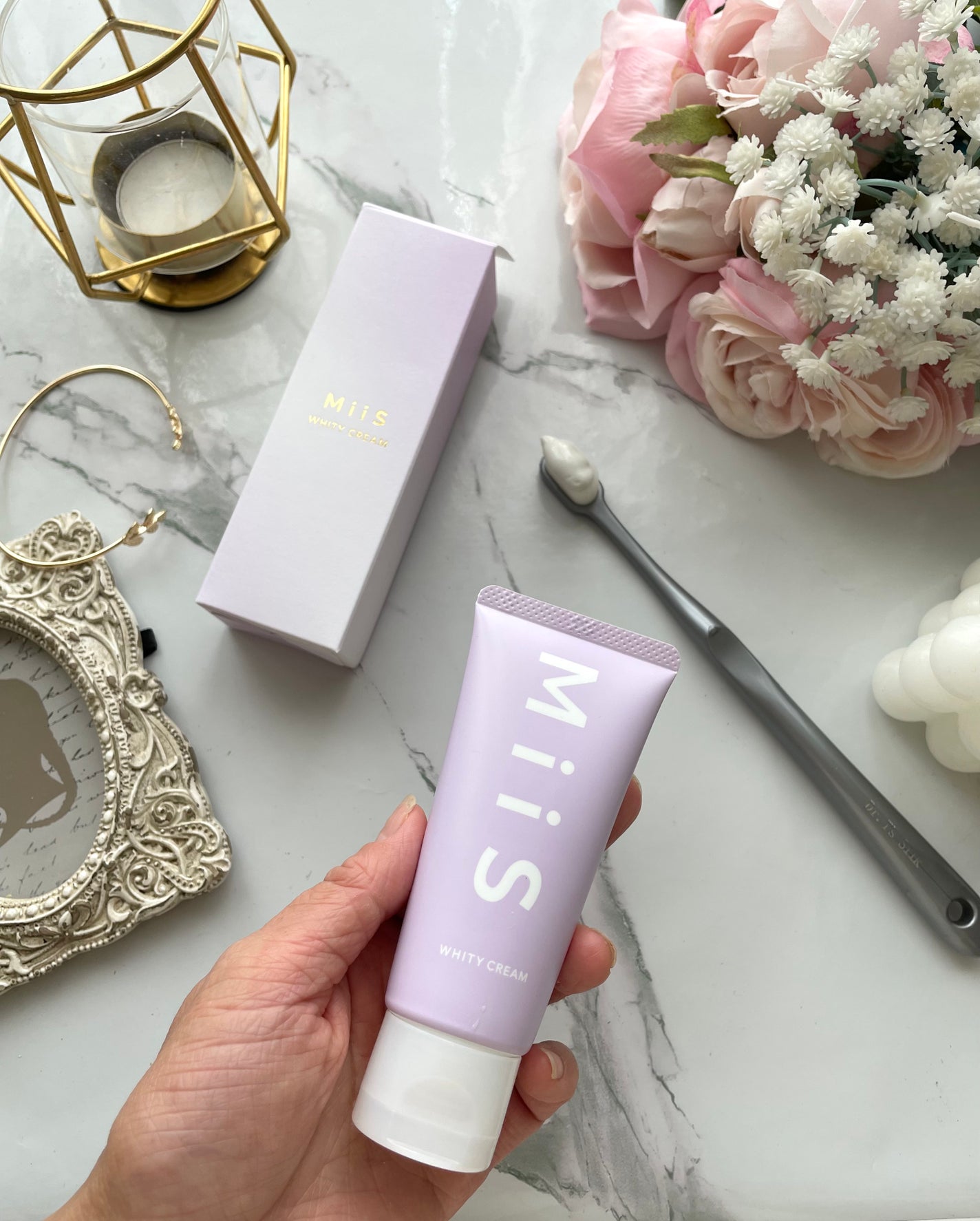 ホワイティクリーム/MiiS/歯磨き粉を使ったクチコミ(4枚目)