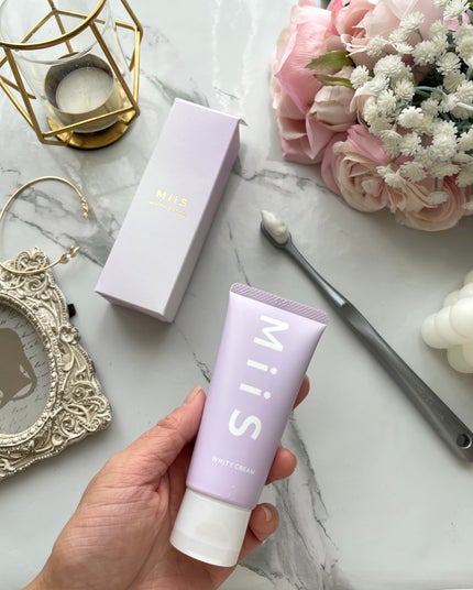 ホワイティクリーム/MiiS/歯磨き粉を使ったクチコミ(4枚目)