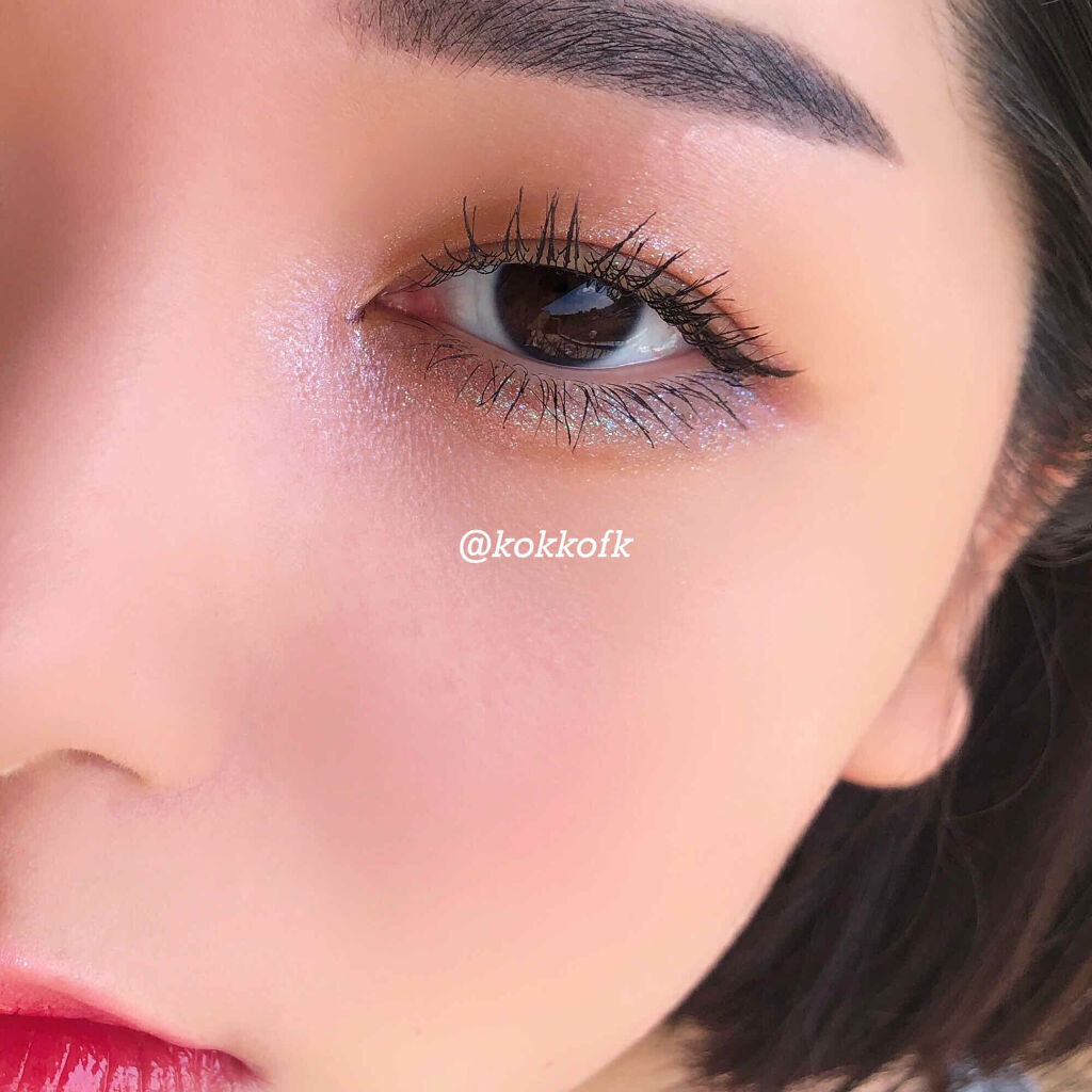 UR GLAM　POWDER EYESHADOW オーロラピンク/U R GLAM/単色アイシャドウを使ったクチコミ（1枚目）