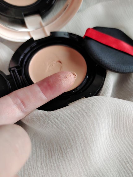 ドラマティッククッションジェリー/マキアージュ/クッションファンデーションを使ったクチコミ(5枚目)