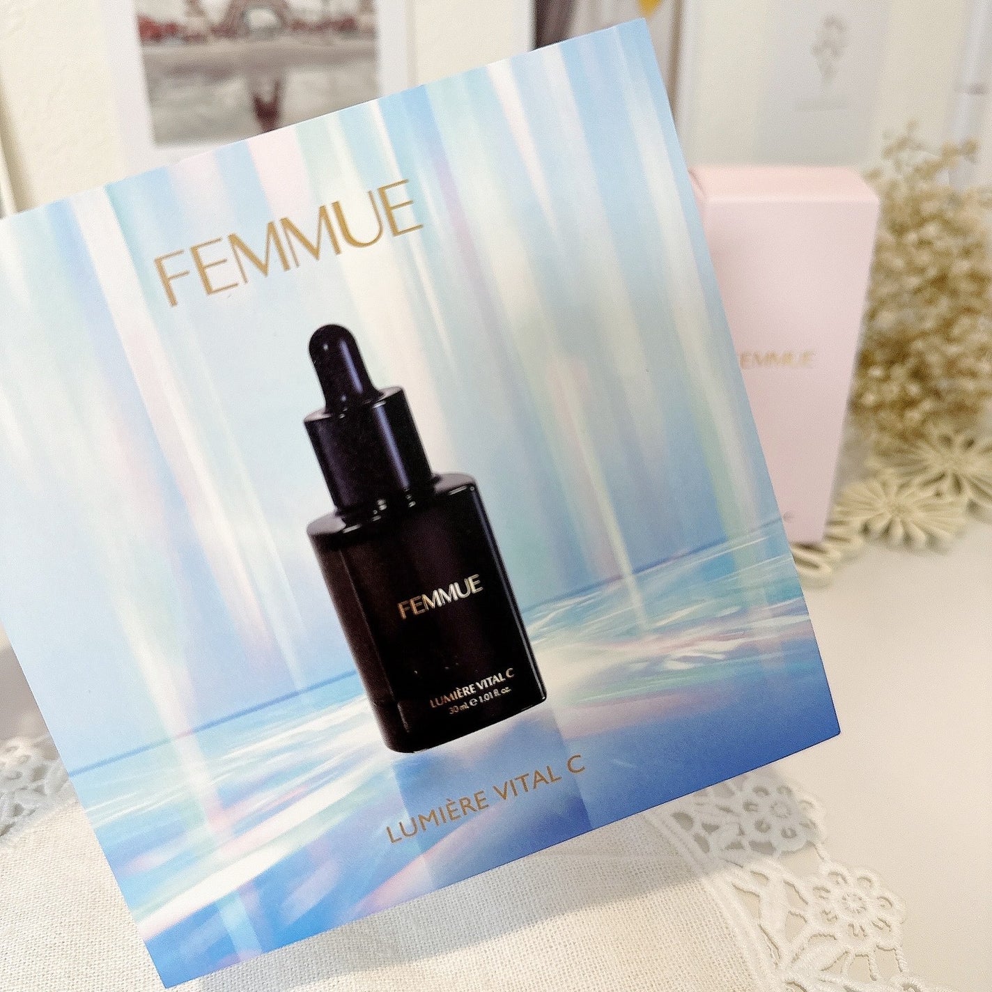 ルミエール ヴァイタルC/FEMMUE/ブースター・導入液を使ったクチコミ(5枚目)