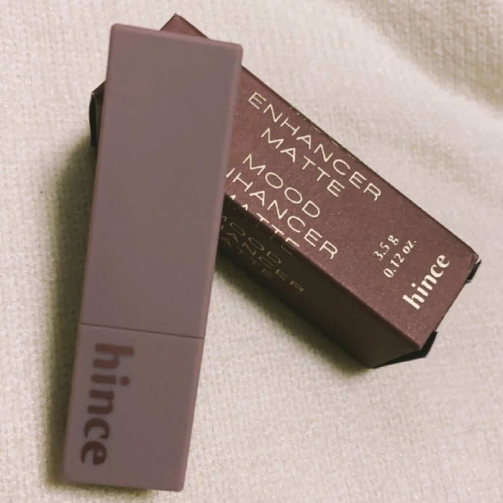 ムードインハンサーマット /hince/口紅を使ったクチコミ（1枚目）